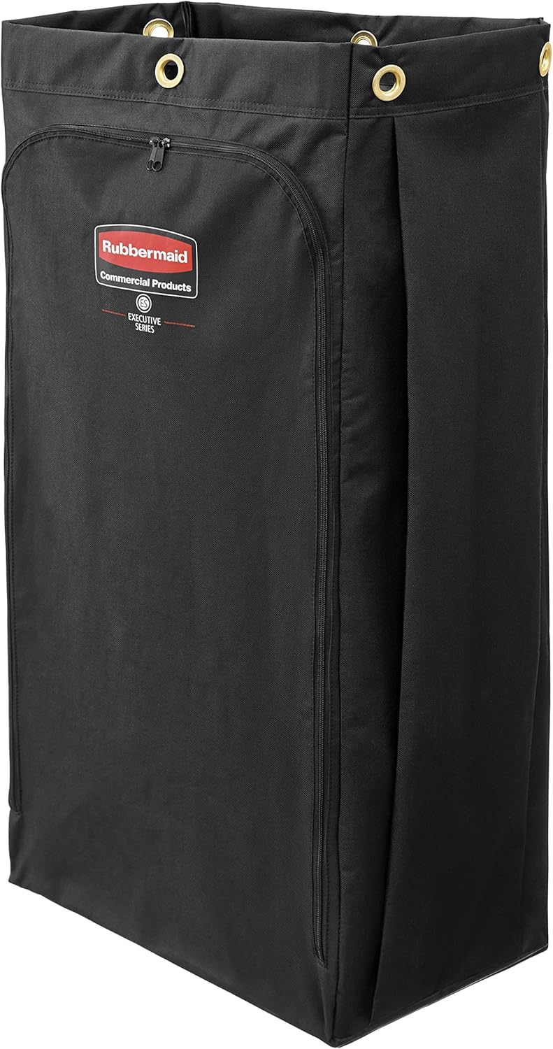 Rubbermaid 30-Gallon Yellow Can Liner with Zippered Front
