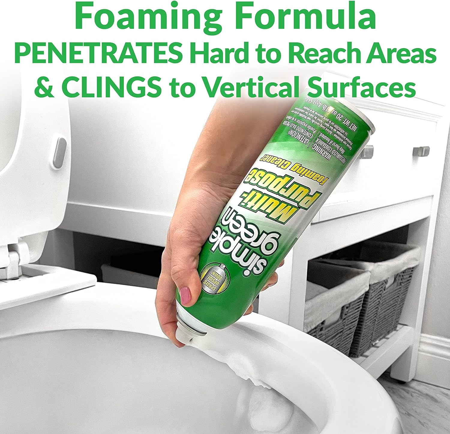 Simple Green All-Purpose Foaming Cleaner 20 Oz Pack of 2